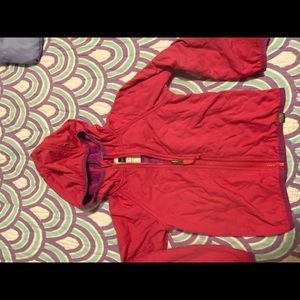 North face reversible fleece lined jacket 4t